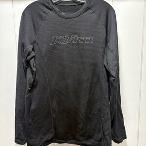 Klim Aggressor 3.0 Base-Layer Shirt - Black Size Large